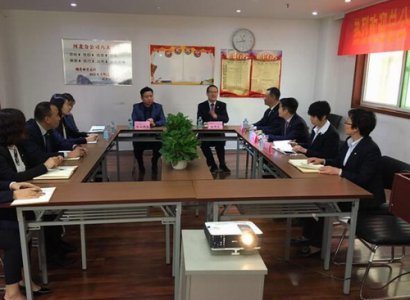 富德生命人寿总公司总经理助理徐伟一行莅临河北邯郸调研指导工作