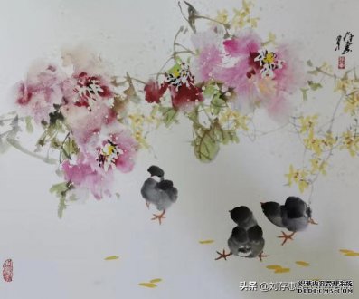 刘存惠彩墨艺术作品展讯