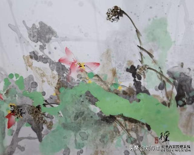 刘存惠彩墨艺术作品展讯