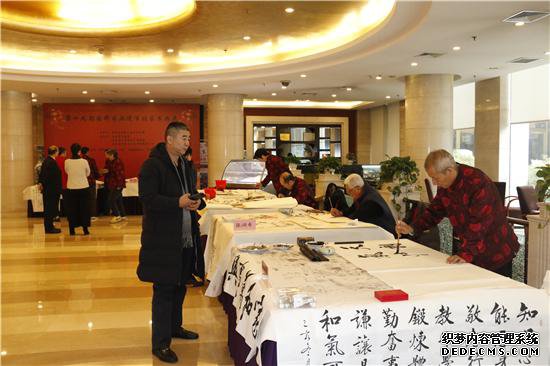 第十九期国粹书画进百姓家书画展在北京紫玉饭店举行