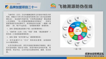 飞驰环球集团创业平台品牌加盟项目：飞驰溯源防伪在线