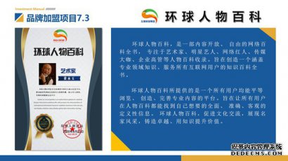 飞驰环球集团品牌加盟项目：环球人物百科
